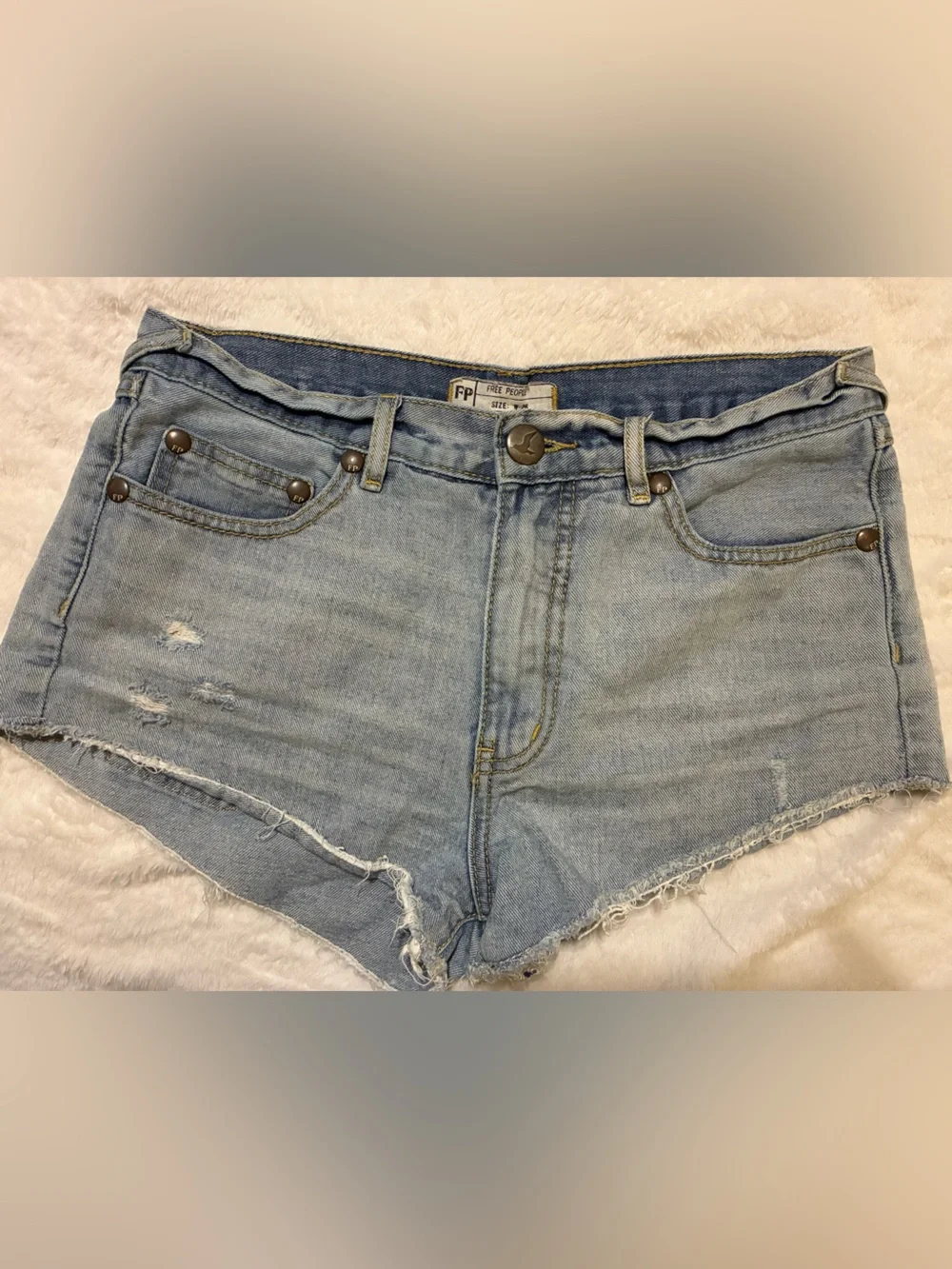 Free People Denim Shorts
